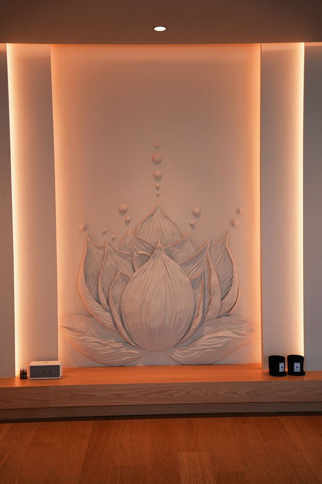 Lotus duvar detayı